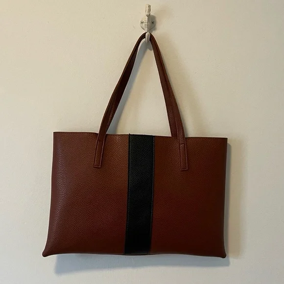 Vince Camuto Faux Leather Tote Bag - Picture 2 of 8